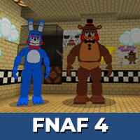 FNAF 4 Map for Minecraft PE