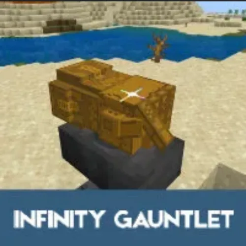 Infinity Gauntlet Mod for Minecraft PE