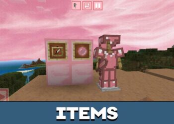 Bedrock) Pink Hello Kitty Hotbar Minecraft Texture Pack