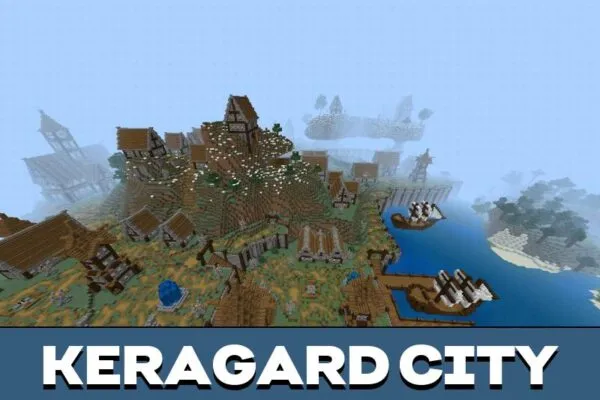 Keragard from Medieval City Map for Minecraft PE