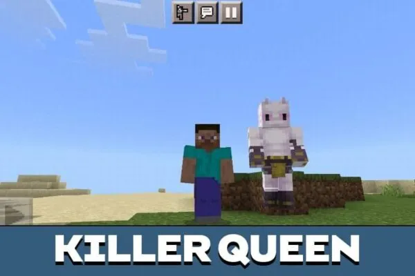 Killer Queen from Jojo Mod for Minecraft PE