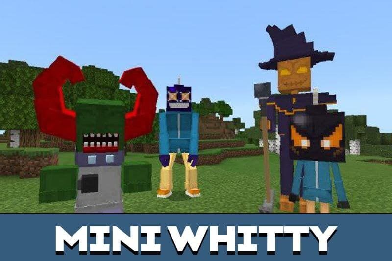 Whitty (Friday Night Funkin' mod) Minecraft Skin