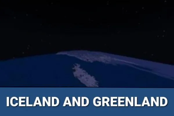 Iceland and Greenland