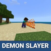 Demon Slayer ST Addon (1.20, 1.19) - MCPE/Bedrock Mod 