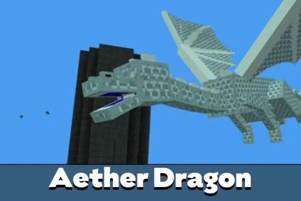 Aether Dragon from Dimension Mod for Minecraft PE