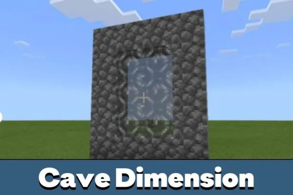 Cave from Dimension Mod for Minecraft PE