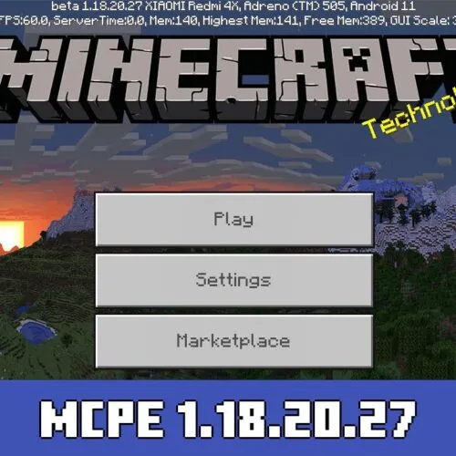 Minecraft PE 1.18.20.27