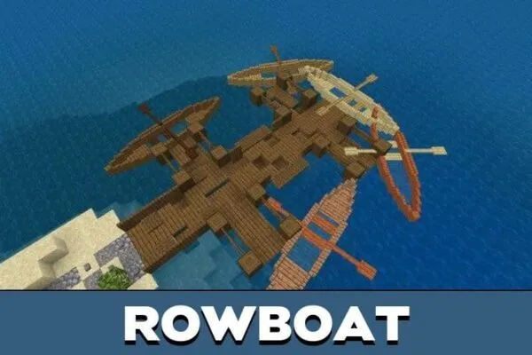 Boat from Pirate Mod for Minecraft PE