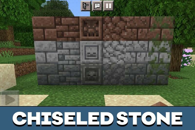 Chiseled Me v2.1.3 Minecraft PE Addon/Mod 1.16.100.50, 1.16.0.68,  1.15.0.56, 1.14.60, 1.13.1