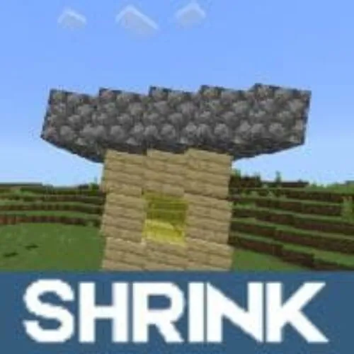 Minecraft Shrink Mod for Minecraft PE