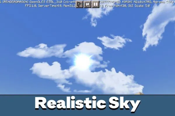 Modern Hd Texture Pack for Minecraft PE: Realistic Sky