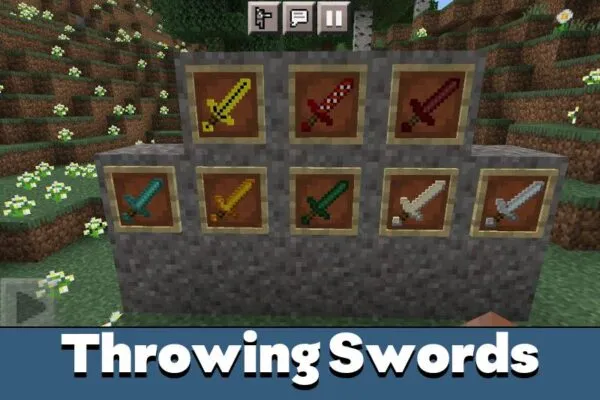 throwing-s-swords-mod-minecraft-pe