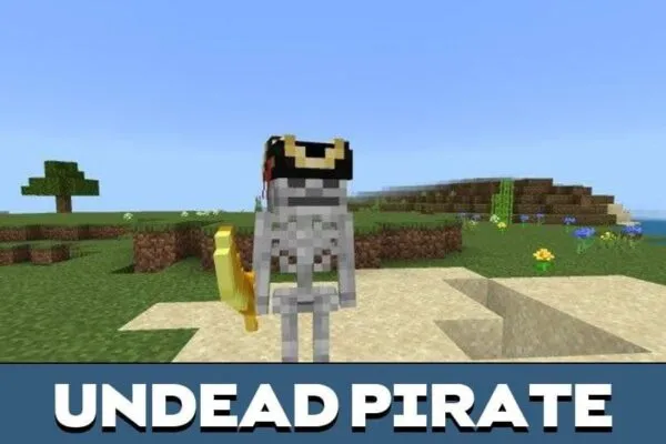 Undead from Pirate Mod for Minecraft PE