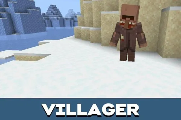 Villager from Parasite Mod for Minecraft PE