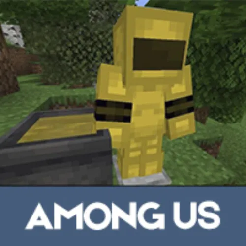 Among Us Texture Pack for Minecraft PE