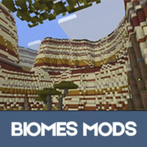 Biomes Mod for Minecraft PE