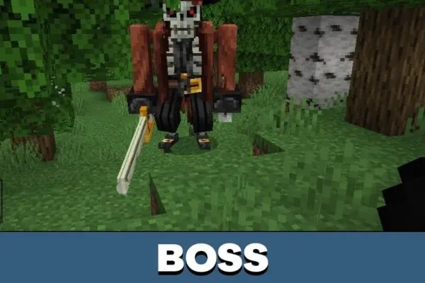 Boss from Pirate Mod for Minecraft PE