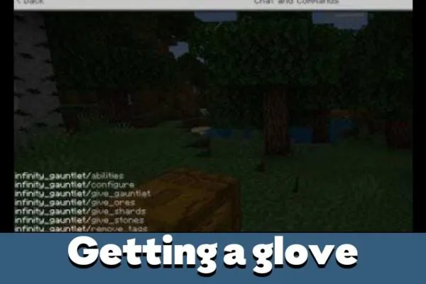 Getting glove mod for Minecraft PE