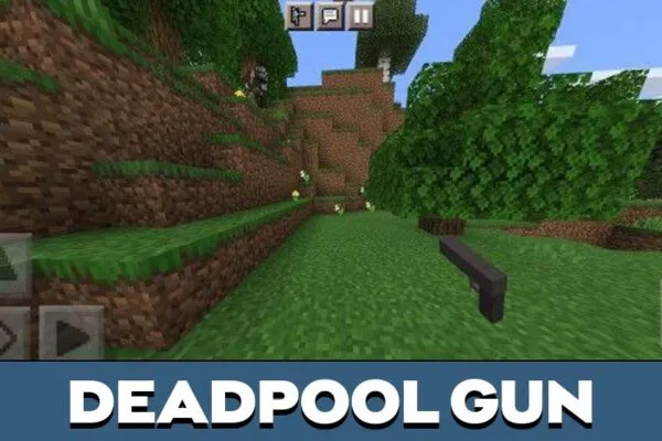 Deadpool gun for Minecraft PE