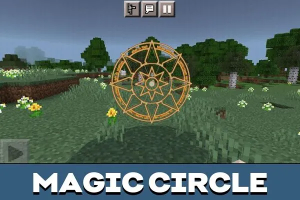 Magic Circle in Doctor Strange Mod for Minecraft PE