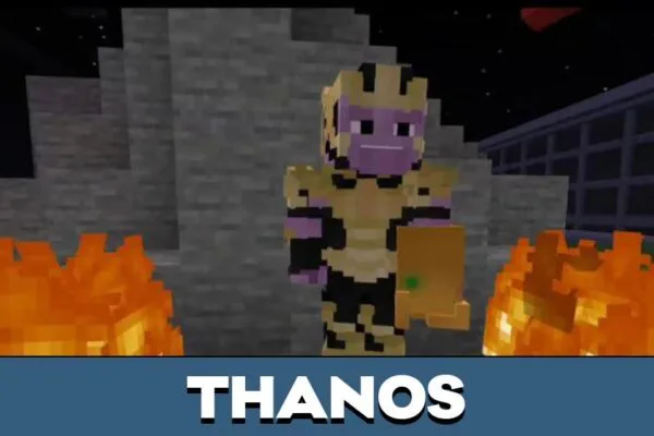 marvel thanos mod for Minecraft PE