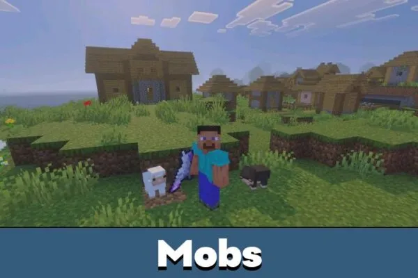 Mobs from Shrink Mod for Minecraft PE