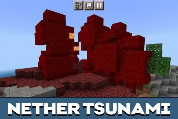 Nether Tsunami in Minecraft PE