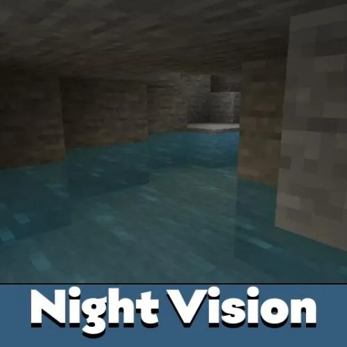 Night Vision Texture Pack for Minecraft PE