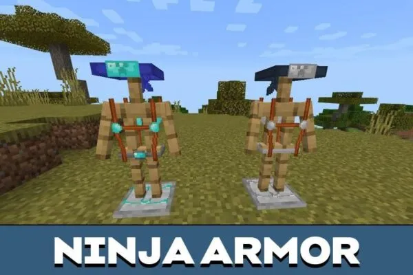 Ninja Armor Naruto Textures for Minecraft PE