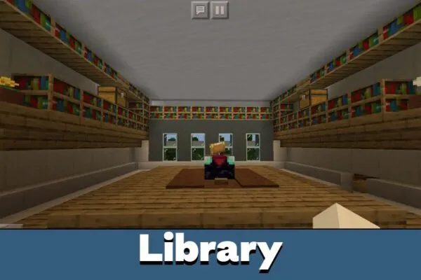 library-mansion-minecraft-pe