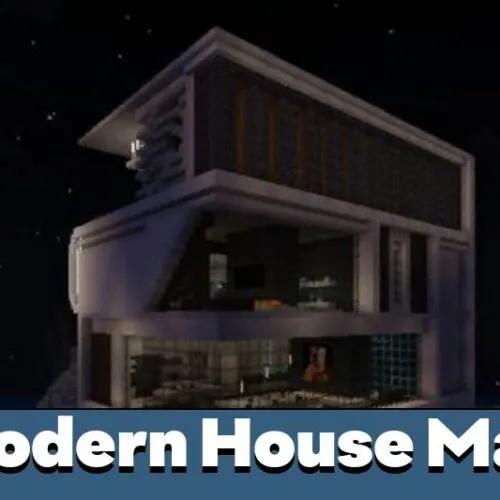 Modern House Map for Minecraft PE