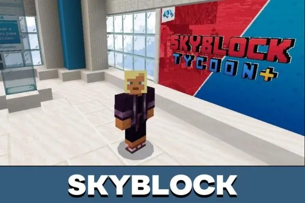 Skyblock from Tycoon Map for Minecraft PE