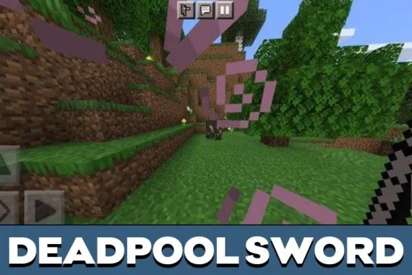 Deadpool sword for Minecraft PE