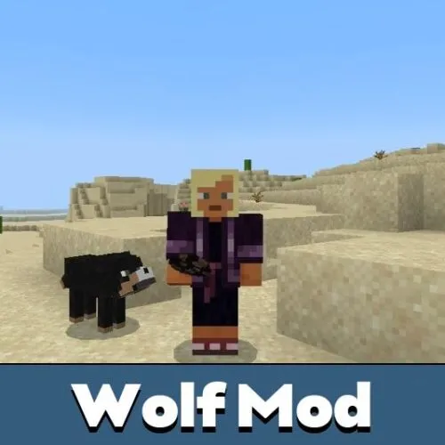 Wolf Mod for Minecraft PE