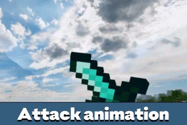 Attack in Animated Texture Pack for Minecraft PE