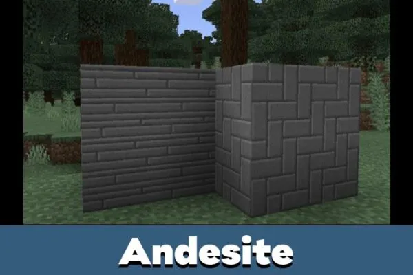 Andesite in Brick Texture Pack for Minecraft PE