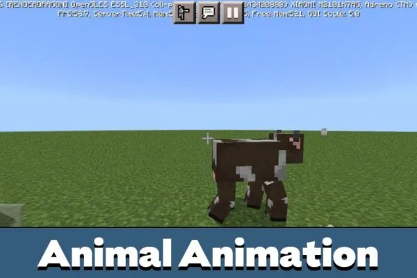 Animal in Animated Texture Pack for Minecraft PE