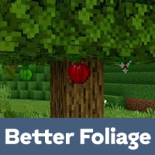 Better Foliage Texture Pack for Minecraft PE