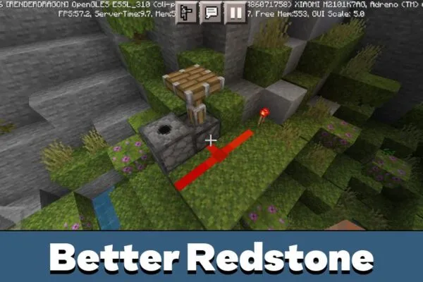 Better Redstone Texture Pack for Minecraft PE