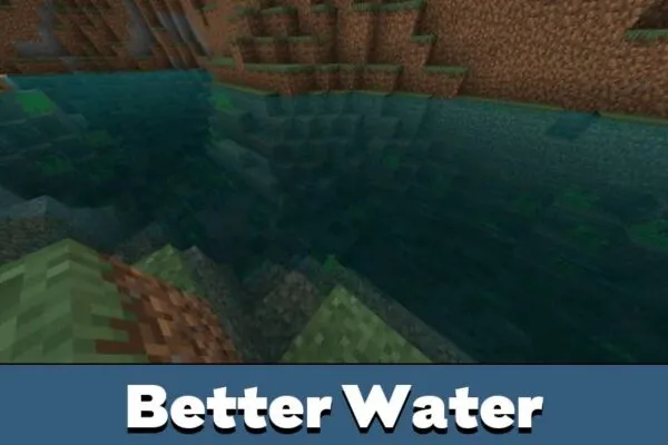 Better Water in Water Texture Pack for Minecraft PE