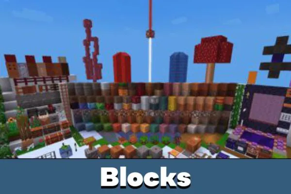 Blocks in Woodpecker Texture Pack for Minecraft PE