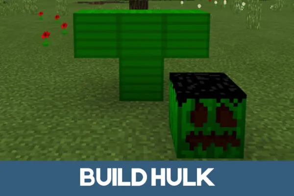 Build Hulk Mod for Minecraft PE