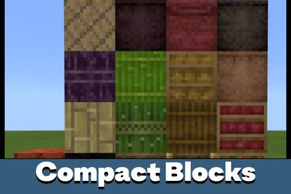 Compact Blocks in Quark Mod for Minecraft PE