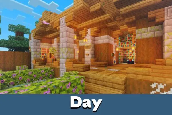 Day in Low End Shaders for Minecraft PE