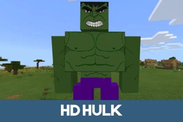 Hd Hulk Mod for Minecraft PE