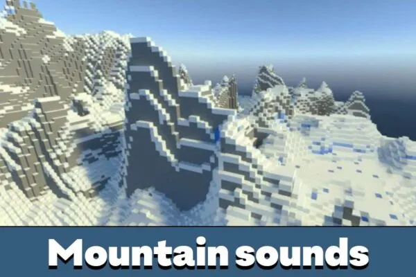 Mountain Sound in Ambient Sounds Mod for Minecraft PE