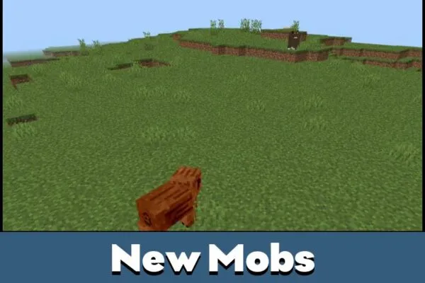 New Mobs in Food Mod for Minecraft PE