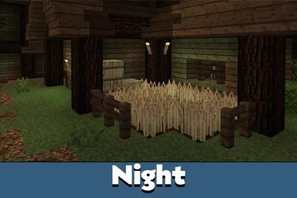 Nights in Bdoubleo Texture Pack for Minecraft PE