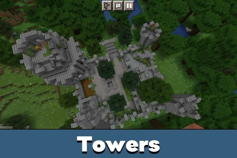 Download «Getting Over It: Fallen Kingdom» (363 kb) map for Minecraft