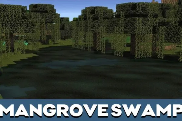 Mangrove Swapm in Minecraft PE 1.19